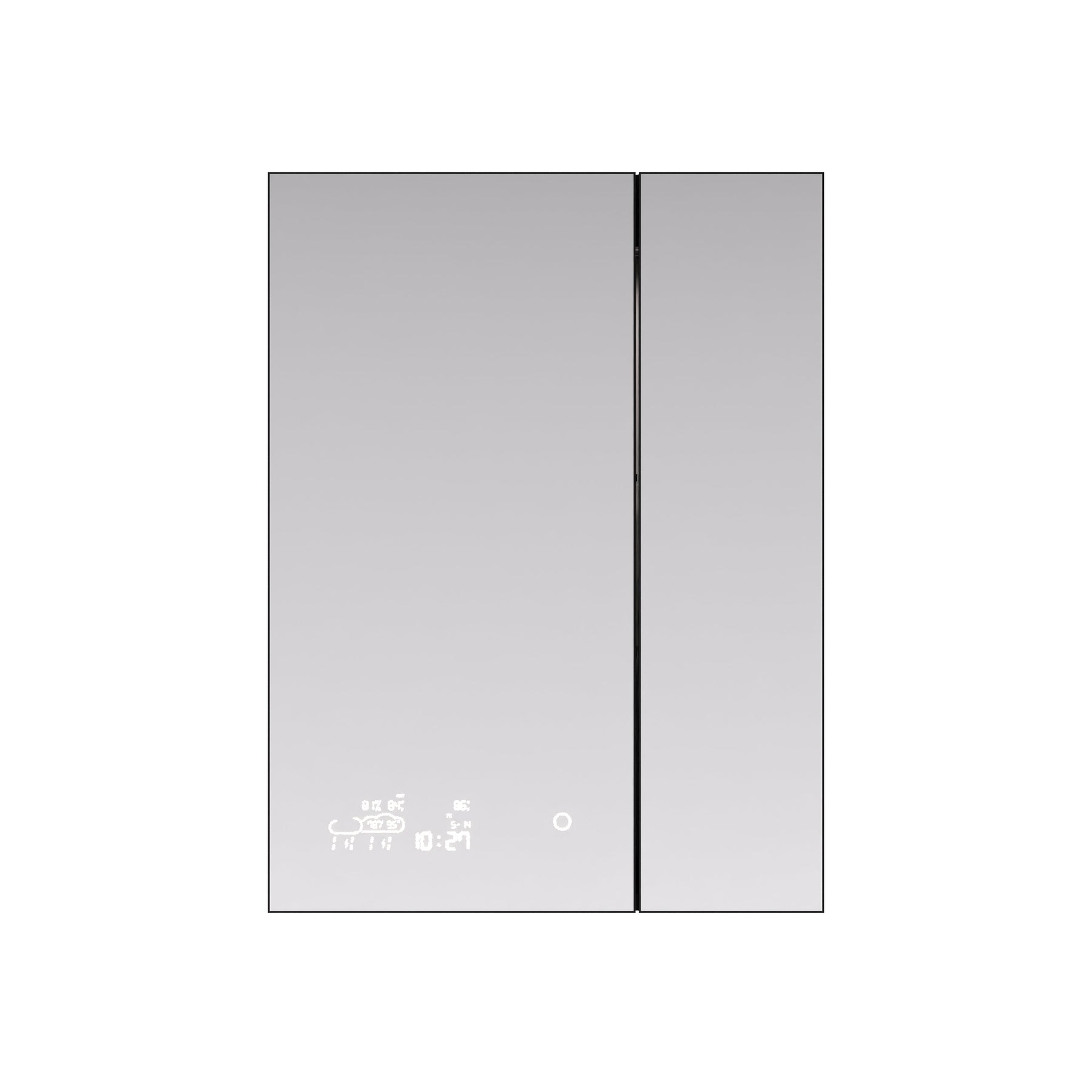 Medicine cabinet with mirror comparison