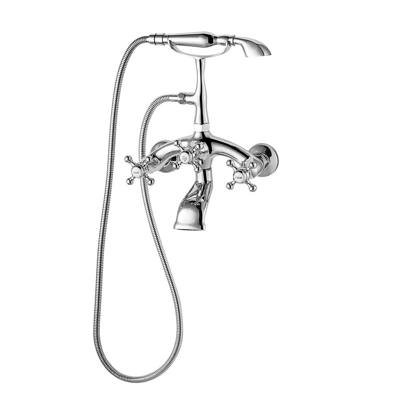 Vinnova 106225-BTF-PC Juniper Adjustable-Center Wall-Mount Tub Faucet