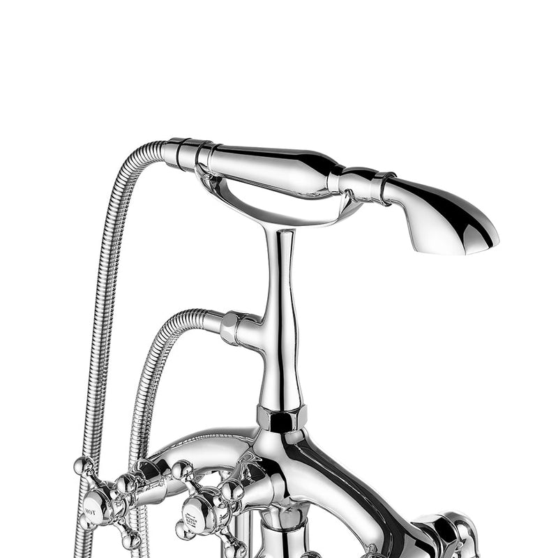 Vinnova 106225-BTF-PC Juniper Adjustable-Center Wall-Mount Tub Faucet