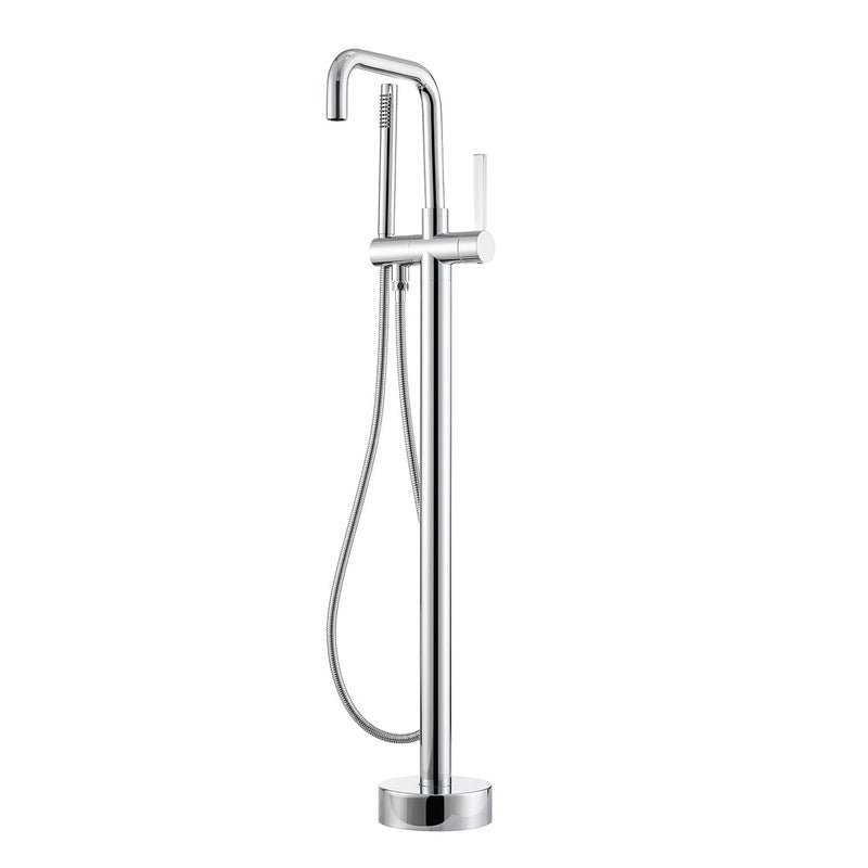 Vinnova 109215-BTF-BG Delara Freestanding Tub Faucet with Hand Shower