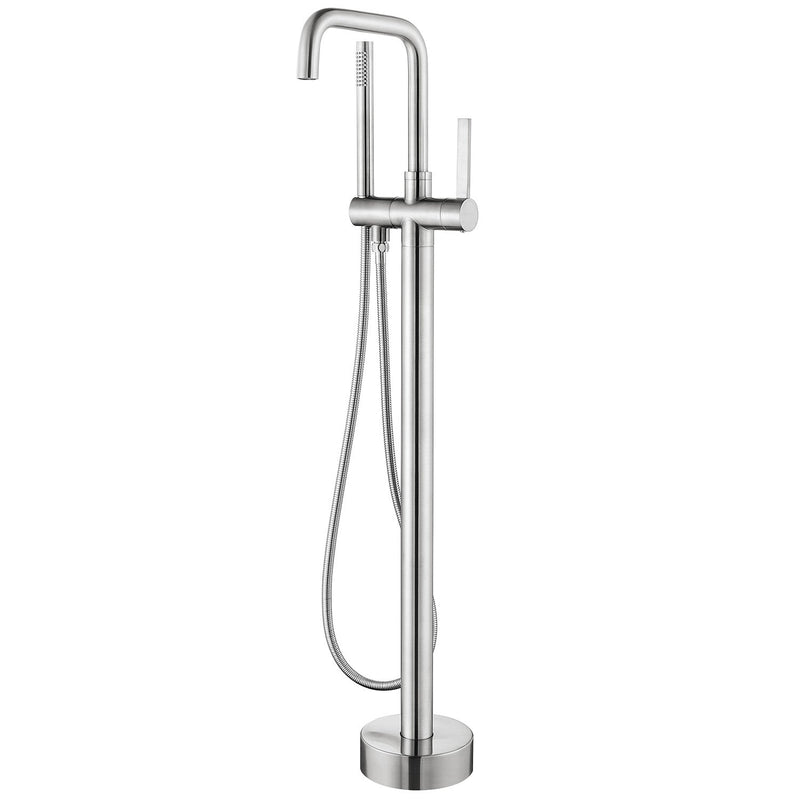Vinnova 109215-BTF-BG Delara Freestanding Tub Faucet with Hand Shower