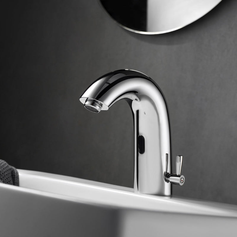 Vinnova 111112-BAF-PCT Jumilla Automatic Sensor Touchless Single-Hole Bathroom Faucet