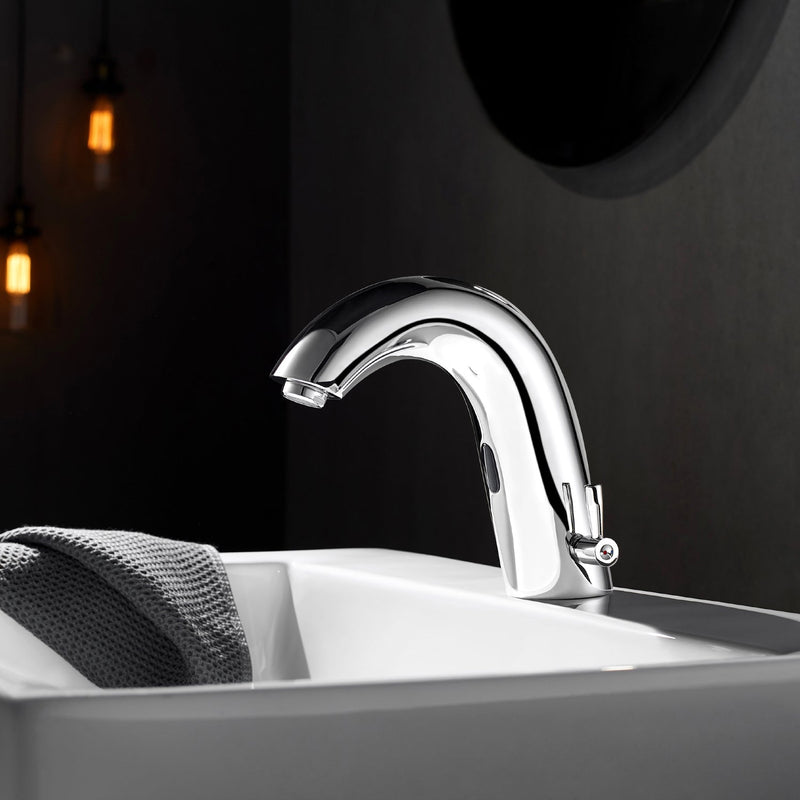 Vinnova 111112-BAF-PCT Jumilla Automatic Sensor Touchless Single-Hole Bathroom Faucet