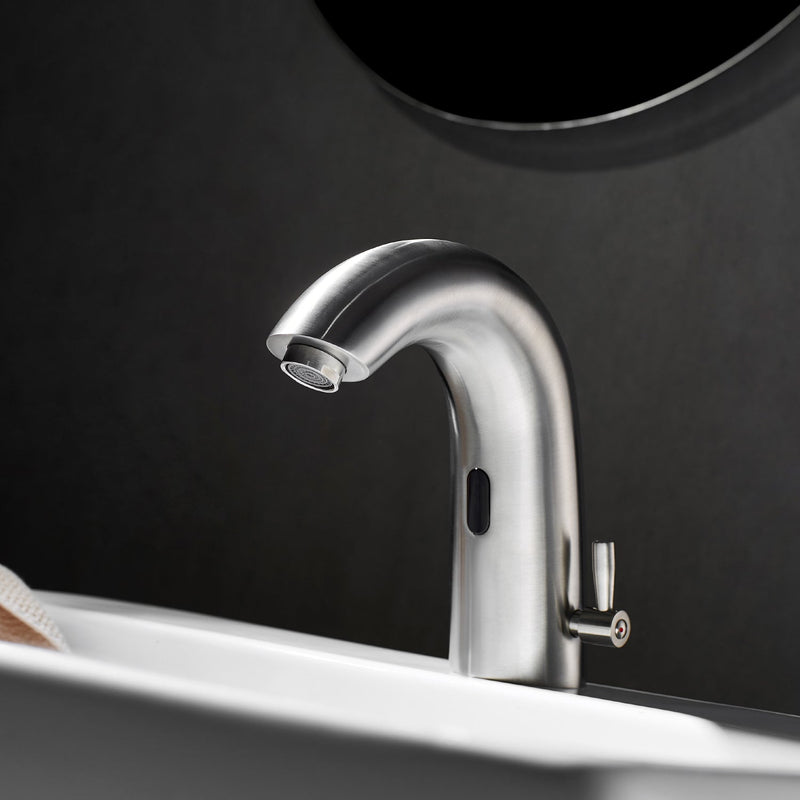 Vinnova 111112-BAF-PCT Jumilla Automatic Sensor Touchless Single-Hole Bathroom Faucet