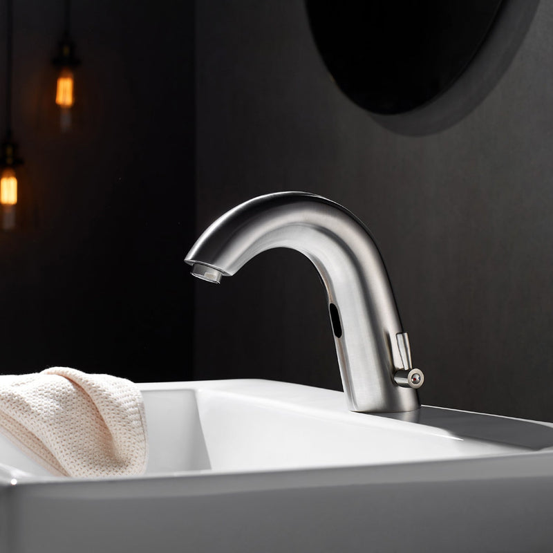 Vinnova 111112-BAF-PCT Jumilla Automatic Sensor Touchless Single-Hole Bathroom Faucet