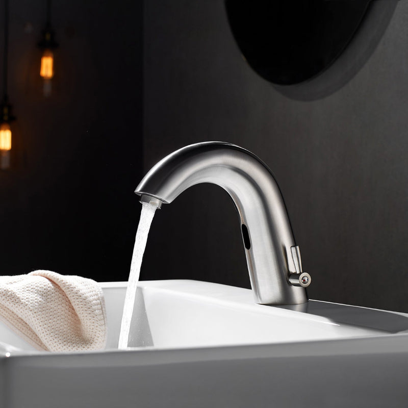 Vinnova 111112-BAF-PCT Jumilla Automatic Sensor Touchless Single-Hole Bathroom Faucet