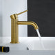 Vinnova 116111-BAF-BG Mendavia Single-Handle Basin Bathroom Faucet in Brushed Gold