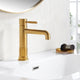 Vinnova 117112-BAF-BG Mexico Single Handle Brushed Gold Bathroom Faucet