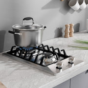 Anzzi AZ-CKTGS01 12 in. 2-Burner Recessed Gas Cooktop in Stainless Steel with Power Burners - view 2