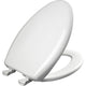 Bemis Classic Colors® Plastic Toilet Seat Featuring Stay·Tite® Seat Fastening System™, Whisper·Close®, and Easy·Clean®