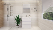 Moreno Bath FSANG30 Angeles 30" Freestanding Bathroom Vanity Set with Single Reinforced Acrylic Sink - view 11