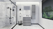Moreno Bath FSANG30 Angeles 30" Freestanding Bathroom Vanity Set with Single Reinforced Acrylic Sink - view 15