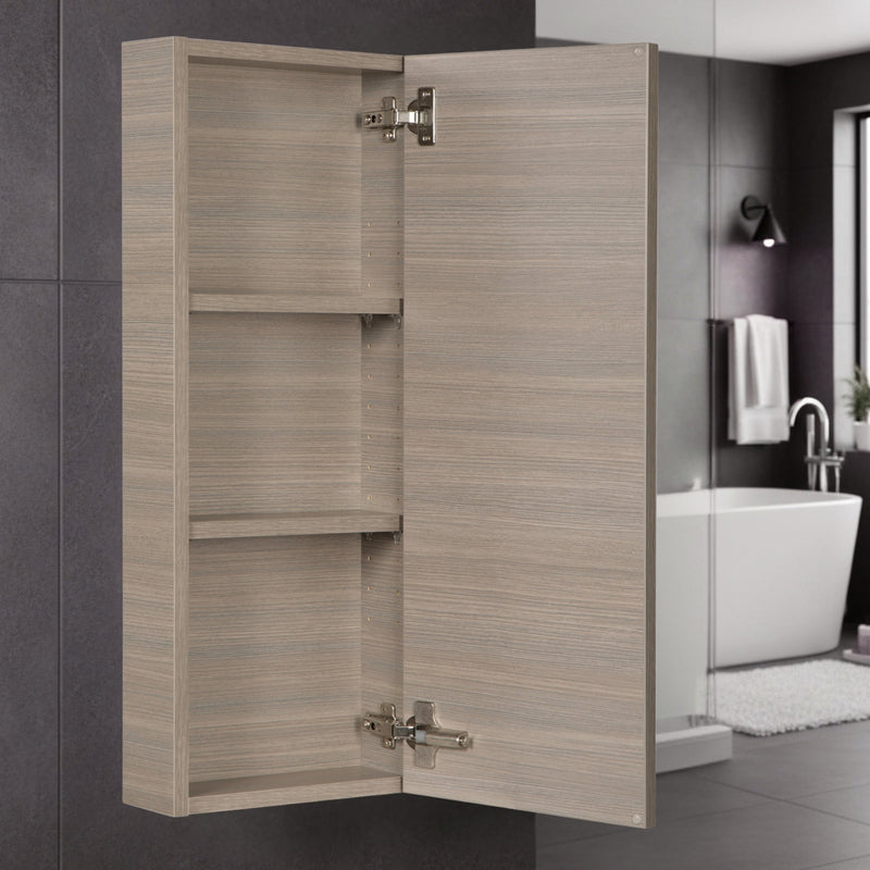 Cutler FV MEDCAB ARIA Silhouette 12" W x 30" H Wall Mounted Medicine Cabinet - Aria