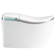 Trone STKK50 Tersova Big & Tall Smart Bidet Toilet with ToeTouch, Auto Open and Close Lid, Auto Flush and Heated Seat - Classic White - view 2