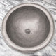 17" Lucien Pewter-Plated Hammered Copper Drop-In Sink