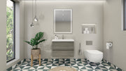Moreno Bath MOB30 Bohemia Lina 30" Floating Bathroom Vanity with Reinforced Acrylic Sink Top - view 11