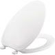 Bemis Elongated Plastic Toilet Seat in White