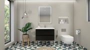 Moreno Bath MOB36 Bohemia Lina 36" Floating Bathroom Vanity with Reinforced Acrylic Sink Top - view 14
