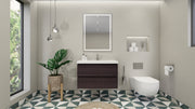 Moreno Bath MOB36 Bohemia Lina 36" Floating Bathroom Vanity with Reinforced Acrylic Sink Top - view 13