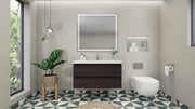 Moreno Bath MOB42 Bohemia Lina 42" Floating Bathroom Vanity with Reinforced Acrylic Sink Top - view 12