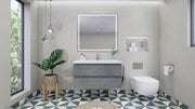 Moreno Bath MOB42 Bohemia Lina 42" Floating Bathroom Vanity with Reinforced Acrylic Sink Top - view 14