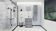 Moreno Bath FSANG24 Angeles 24" Freestanding Bathroom Vanity Set with Reinforced Acrylic Sink - view 16