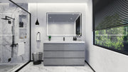 Moreno Bath FSANG60S Angeles 60" Freestanding Bathroom Vanity Set with Single Reinforced Acrylic Single Sink Top - view 14
