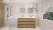 Moreno Bath FSANG60D Angeles 60" Freestanding Bathroom Vanity Set with Double Acrylic Sinks - view 17