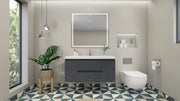 Moreno Bath MOB48 Bohemia Lina 48" Floating Bathroom Vanity with Reinforced Acrylic Single Sink Top - view 12