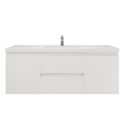 Moreno Bath MOB60S Bohemia Lina 60" Floating Bathroom Vanity with Reinforced Acrylic Single Sink Top - view 9