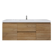Moreno Bath MOB60S Bohemia Lina 60" Floating Bathroom Vanity with Reinforced Acrylic Single Sink Top - view 8