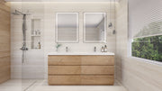 Moreno Bath FSANG72D Angeles 72" Freestanding Bathroom Vanity Set with Double Reinforced Acrylic Sinks - view 18
