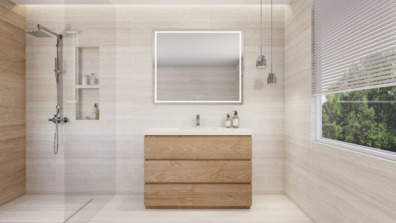 Moreno Bath FSANG48 Angeles 48" Freestanding Bathroom Vanity Set with Single Reinforced Acrylic Sink - view 18