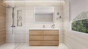 Moreno Bath FSANG60S Angeles 60" Freestanding Bathroom Vanity Set with Single Reinforced Acrylic Single Sink Top - view 17