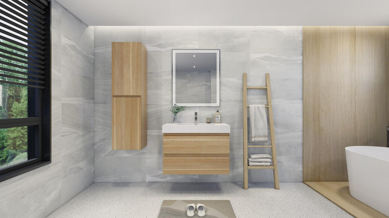 Moreno Bath FORTUNE36 Fortune 36" Floating Bathroom Vanity Set with Reinforced Acrylic Sink Top - view 17