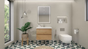 Moreno Bath MOB30 Bohemia Lina 30" Floating Bathroom Vanity with Reinforced Acrylic Sink Top - view 18