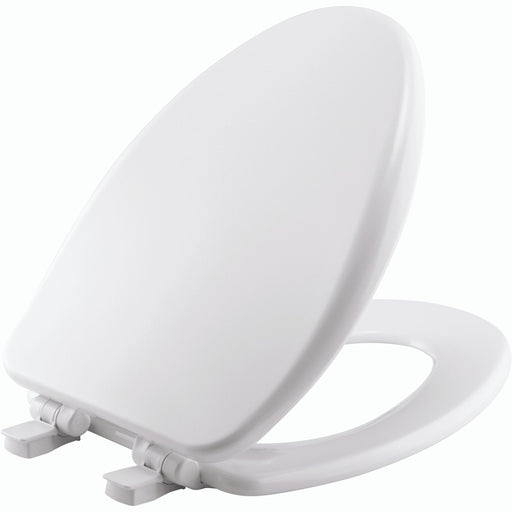 Bemis Alesio™ Enameled Wood Toilet Seat Featuring Stay·Tite® Seat Fastening System™, Whisper·Close®, Easy·Clean®, Precision·Fit®, and Super·Grip® Bumpers