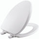 Bemis Alesio™ Enameled Wood Toilet Seat Featuring Stay·Tite® Seat Fastening System™, Whisper·Close®, Easy·Clean®, Precision·Fit®, and Super·Grip® Bumpers