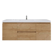 Moreno Bath MOB60S Bohemia Lina 60" Floating Bathroom Vanity with Reinforced Acrylic Single Sink Top - view 17