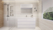 Moreno Bath FSANG60S Angeles 60" Freestanding Bathroom Vanity Set with Single Reinforced Acrylic Single Sink Top - view 11
