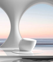Trone STY1 Neoluxe Smart Bidet Toilet with Voice Control, ToeTouch, Auto Open and Close Lid and Heated Seat - Classic White - view 8