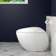 Trone STY1 Neoluxe Smart Bidet Toilet with Voice Control, ToeTouch, Auto Open and Close Lid and Heated Seat - Classic White