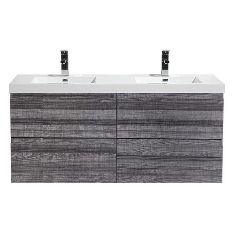 Moreno Bath MOB48D Bohemia Lina 48" Floating Double Bathroom Vanity with Reinforced Acrylic Double Sink Top - view 10