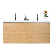 Moreno Bath MOB48D Bohemia Lina 48" Floating Double Bathroom Vanity with Reinforced Acrylic Double Sink Top - view 17