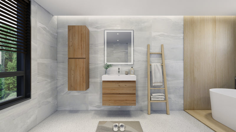 Moreno Bath FORTUNE30 Fortune 30" Floating Bathroom Vanity Set with Reinforced Acrylic Sink Top - view 17