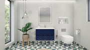 Moreno Bath MOB36 Bohemia Lina 36" Floating Bathroom Vanity with Reinforced Acrylic Sink Top - view 19