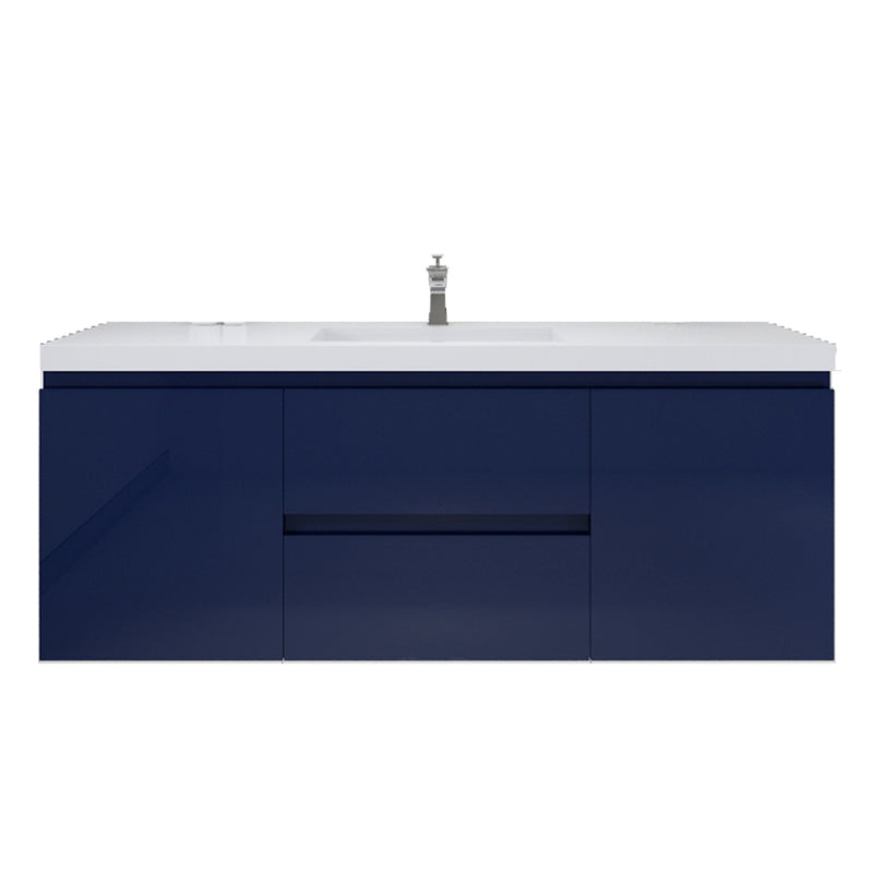 Moreno Bath MOB60S Bohemia Lina 60" Floating Bathroom Vanity with Reinforced Acrylic Single Sink Top - view 18