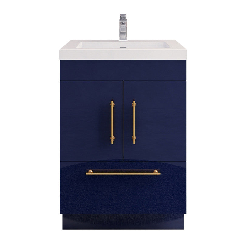 Moreno Bath ELSA24FS Elsa 24" Freestanding Vanity With Reinforced Acrylic Sink Top