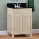 Magnus 138803 24" Mission Unfinished Red Oak Vanity for Undermount Sink