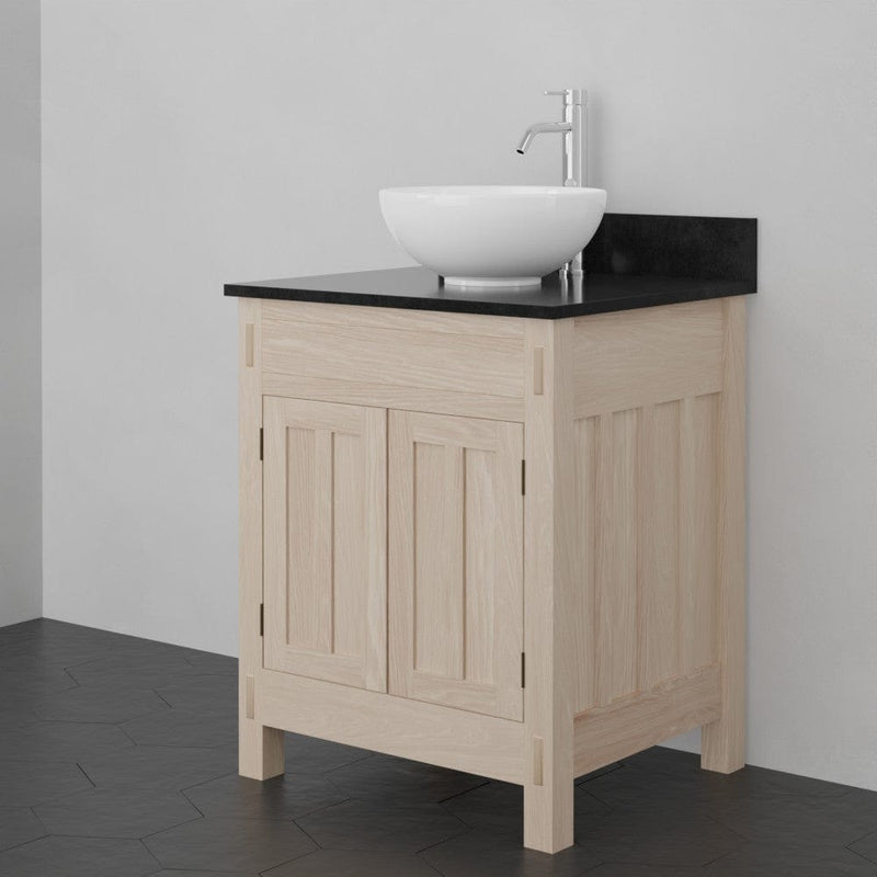 Magnus 138802 24" Mission Unfinished Red Oak Vanity for Vessel Sink - view 5